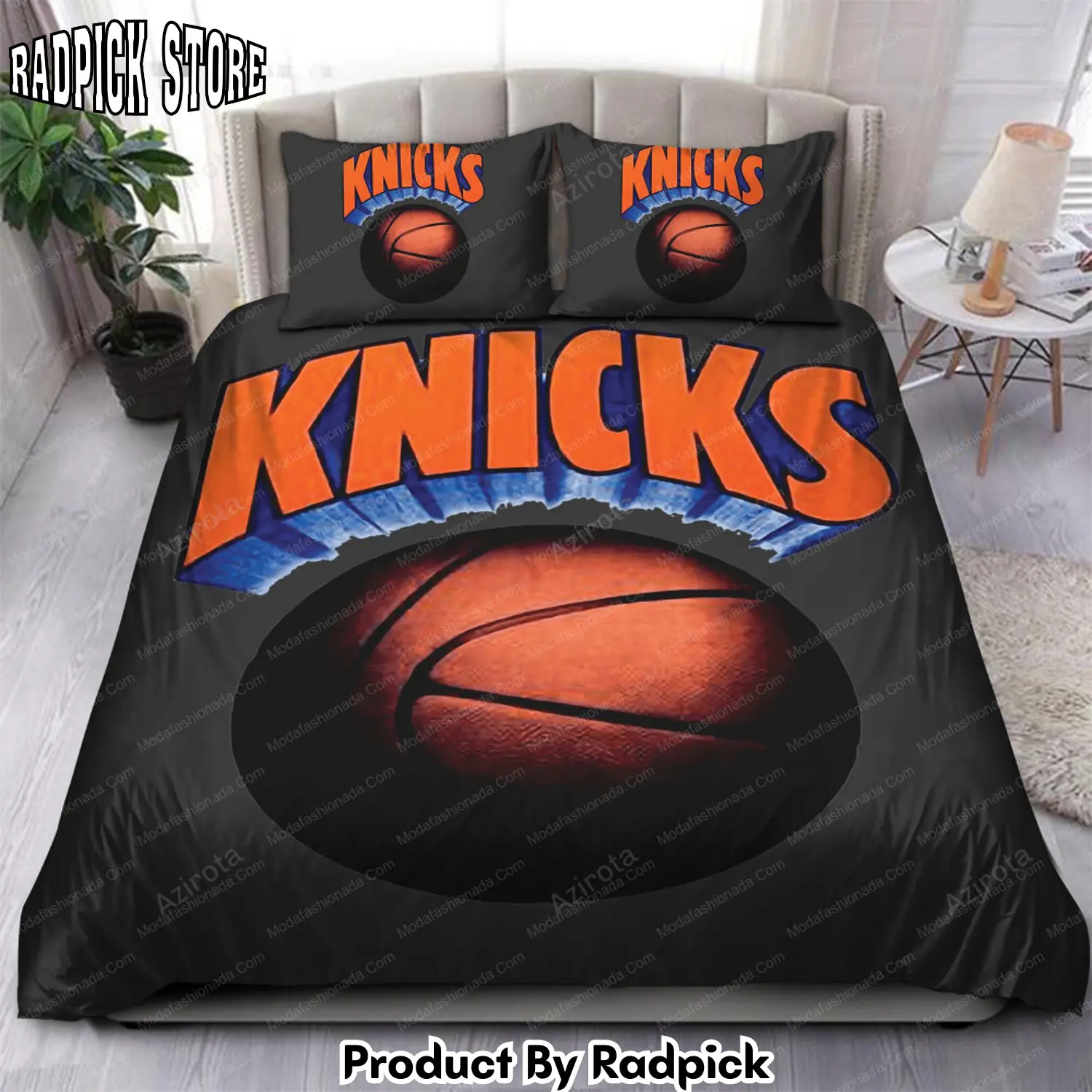Radpick logo new york knicks 161 bedding sets rp3279033